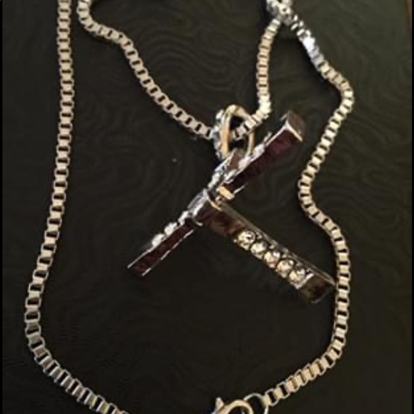 Fast And Furious  Classic Cross Pendant Necklace - Picture 3 of 5